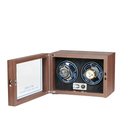 Double Watch Display Case ~ Ember